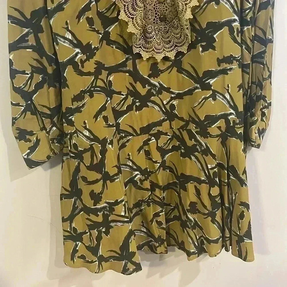 ❤️Host Picks❤️[XL] adL Patterned Mini  Dress with Lace Detail on the Front NWOT - Picture 7 of 10